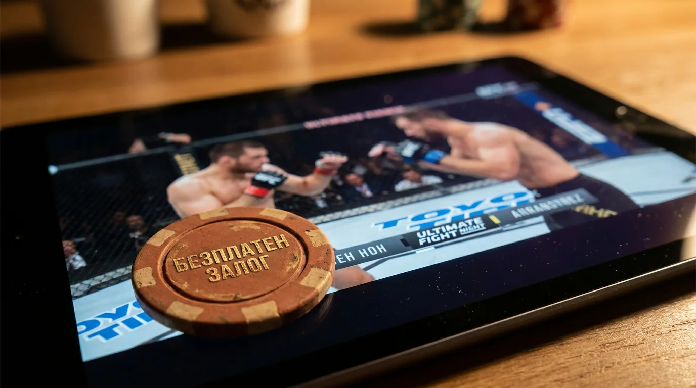 Безплатен залог жетон за залог на двубой от UFC в смесените бойни изкуства