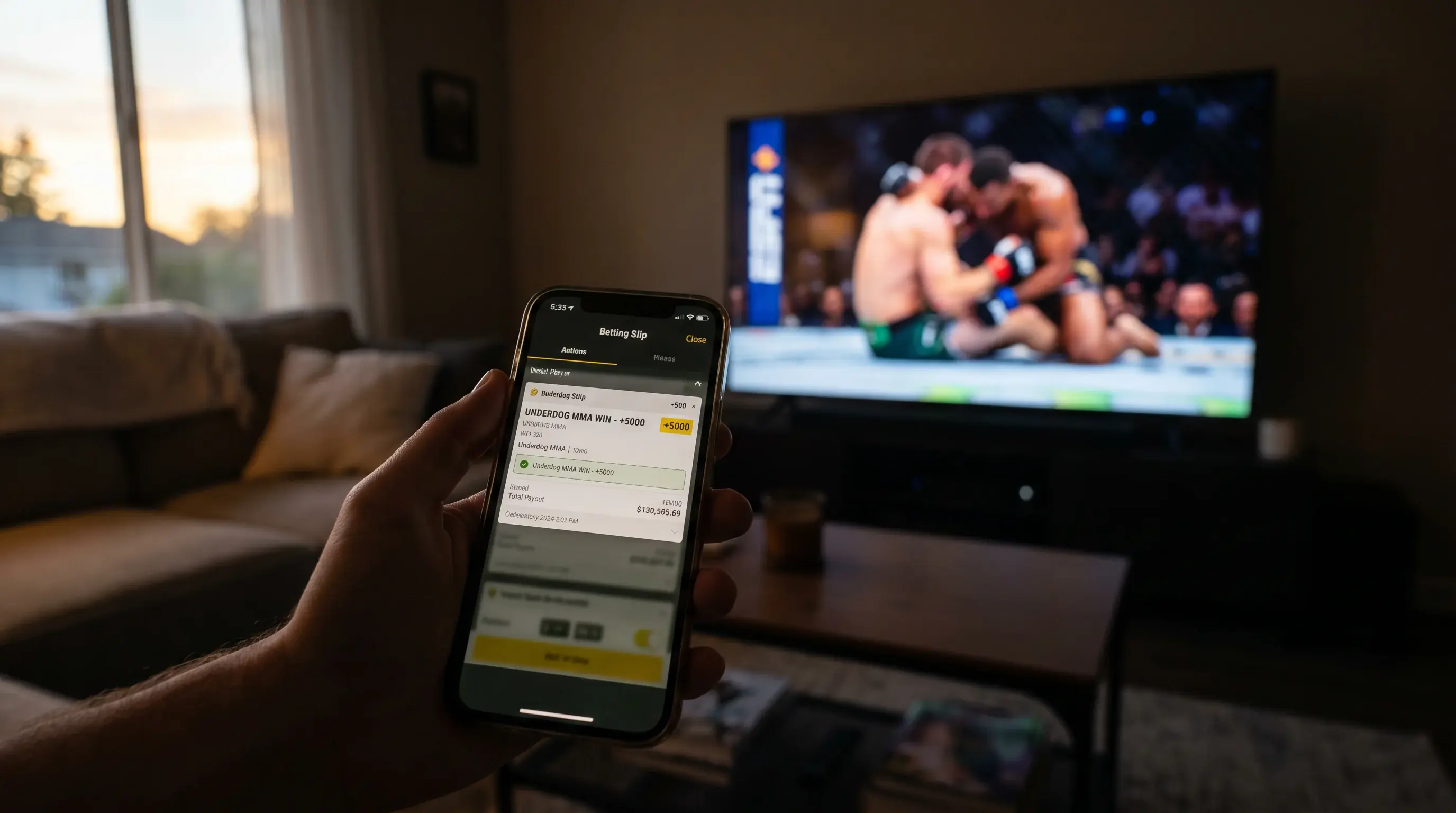 Залог на UFC андердог с малък бонус без депозит