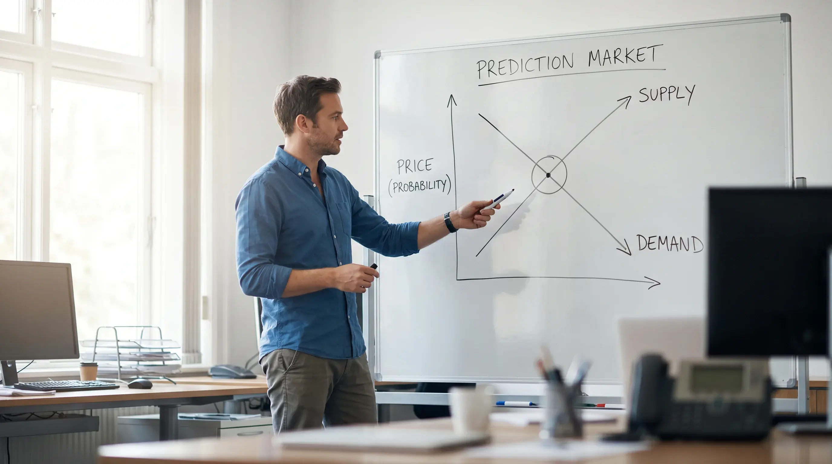 Какво представлява prediction market